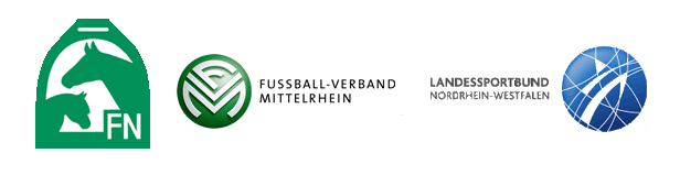 Deutsche Reiterliche Vereinigung, Fussball-Verband Mittelrhein, Landessportbund NRW